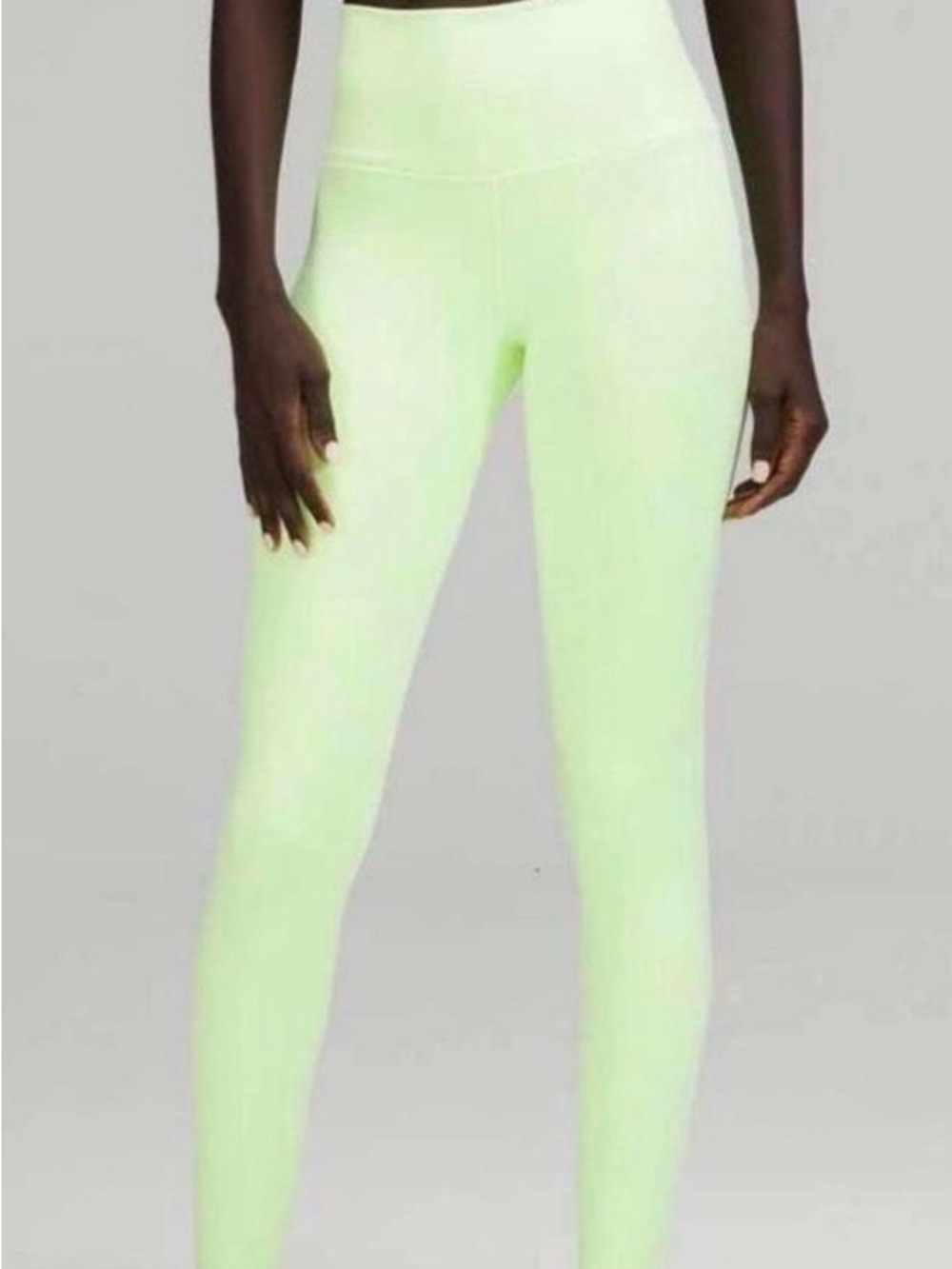 lululemon athletica High-Waist Neon Lime Leggings